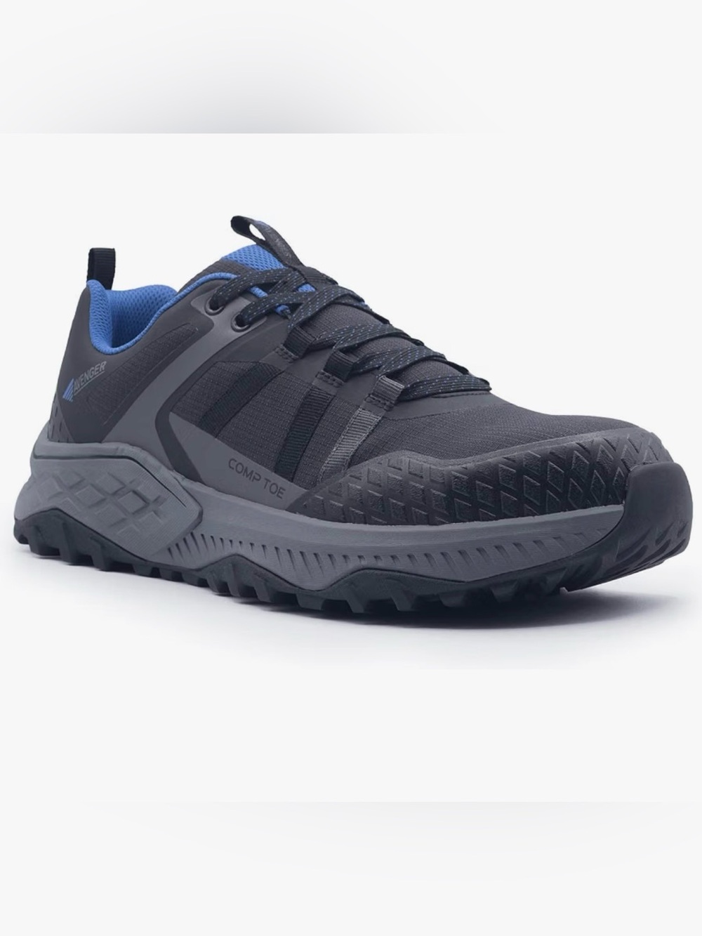 Avenger Men's Aero Trail Composite Toe Safety Shoes EH, Non-Slip Work Shoe 8W